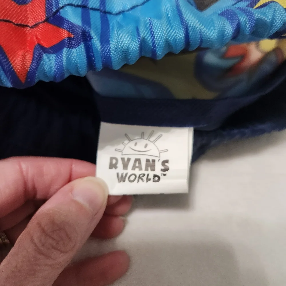 Nickelodeon Ryan's World Pocket Watch Drawstring Backpack